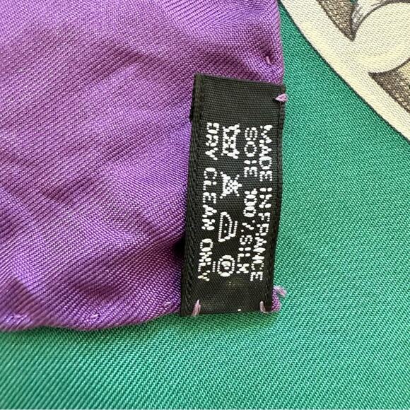 Hermes Paris L'Instruction du Roy Bayadere shawl 140 silk Authentic - Picture 5 of 7